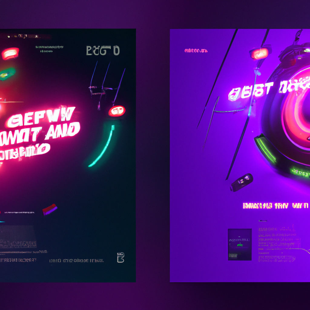 NightArcade hero collage with HUD overlays